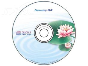 纽曼荷花系列 CD 52速 50片装 盘片产品图片2素材 IT168盘片图片大全